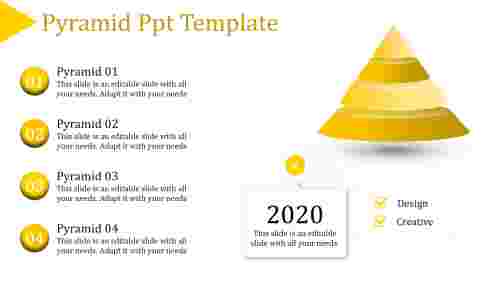 pyramid ppt template-Pyramid Ppt Template-4-Yellow